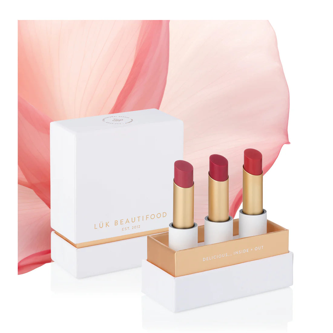 Lip Nourish Trio - Luscious Reds