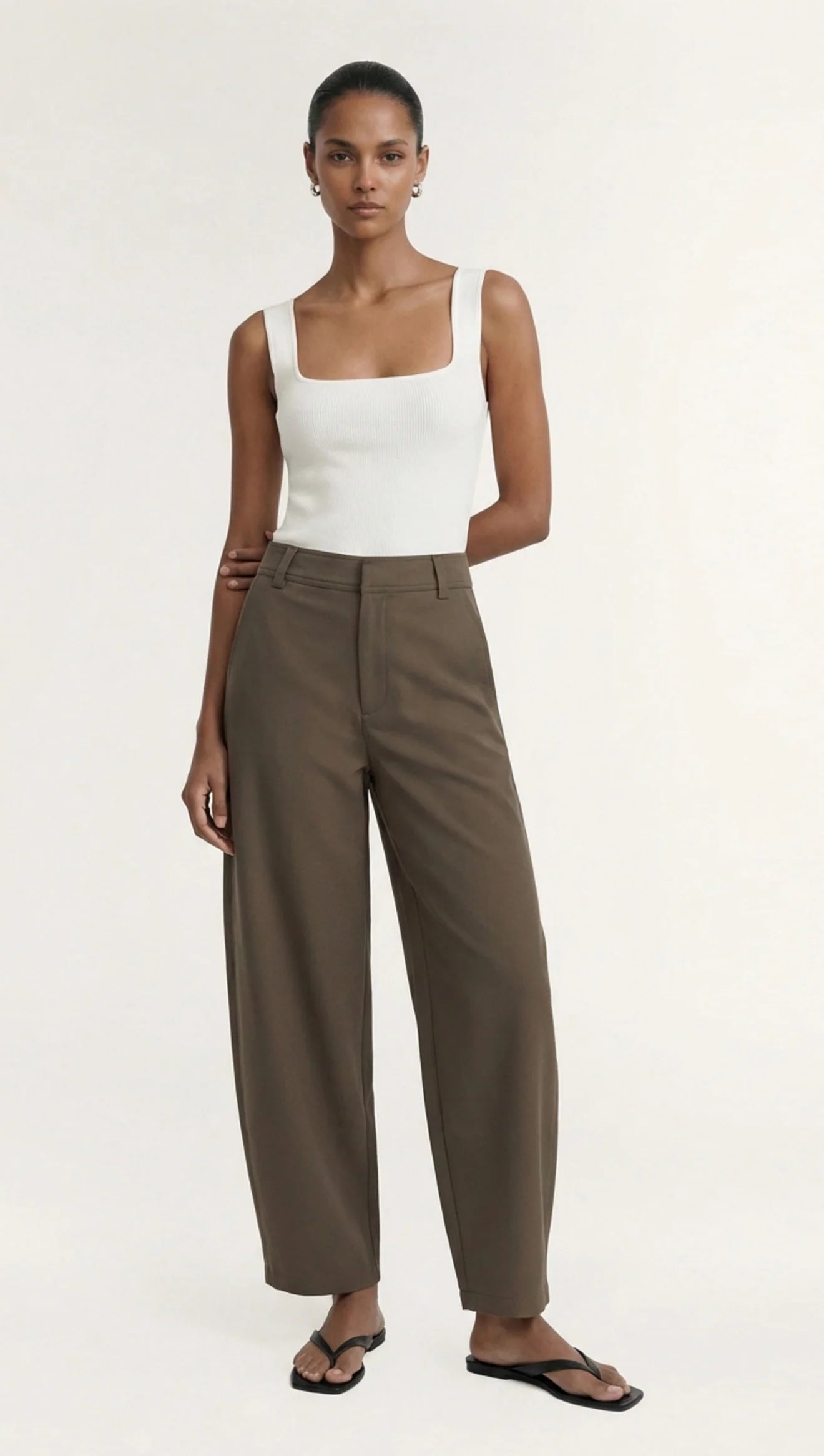 Alto Barrell Leg Pant - Olive