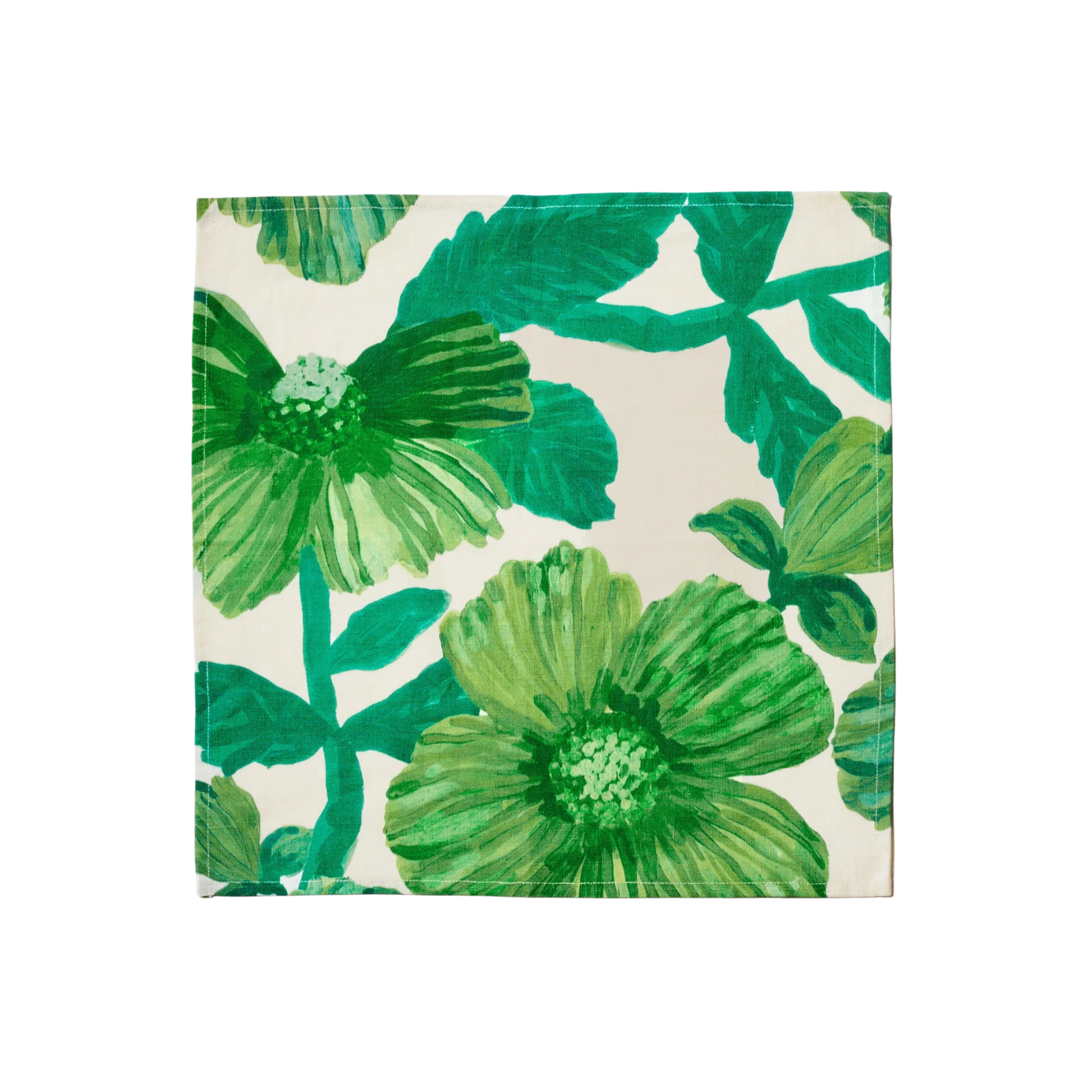 Napkins - Leon Emerald - Set of 4