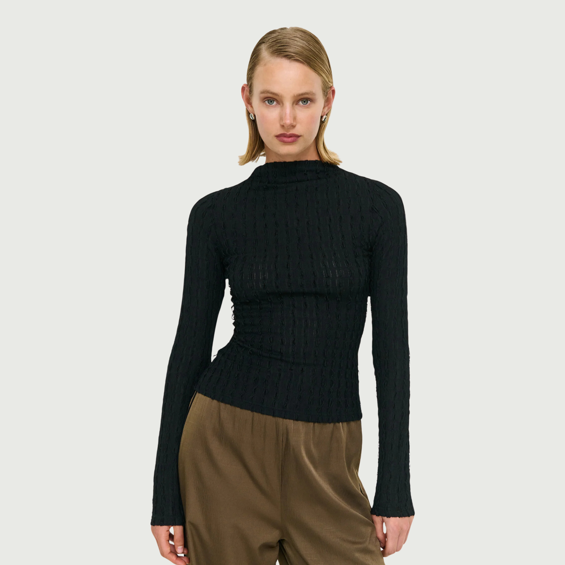 Drew high Neck Top