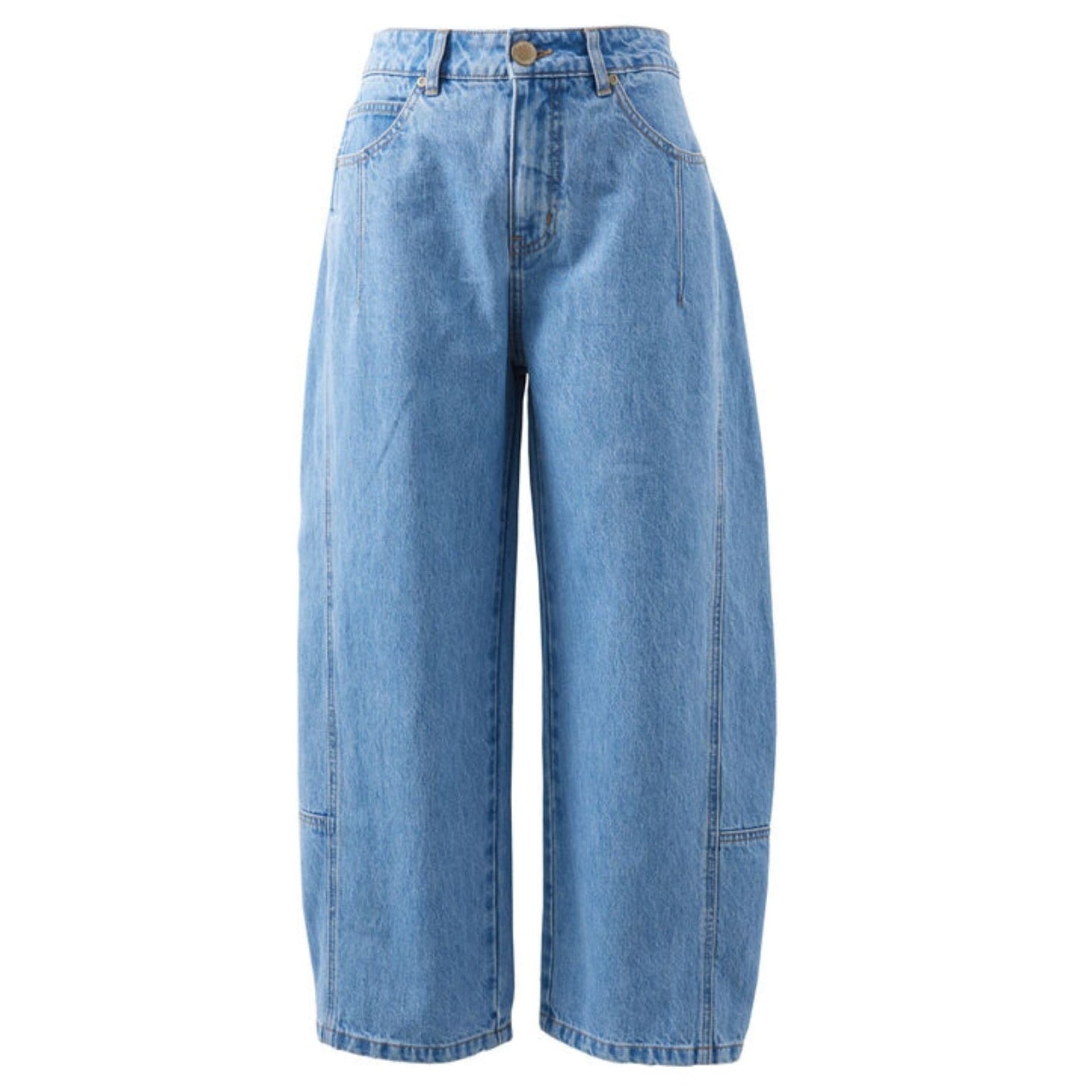 Demi Barrel Jean - Vintage Blue