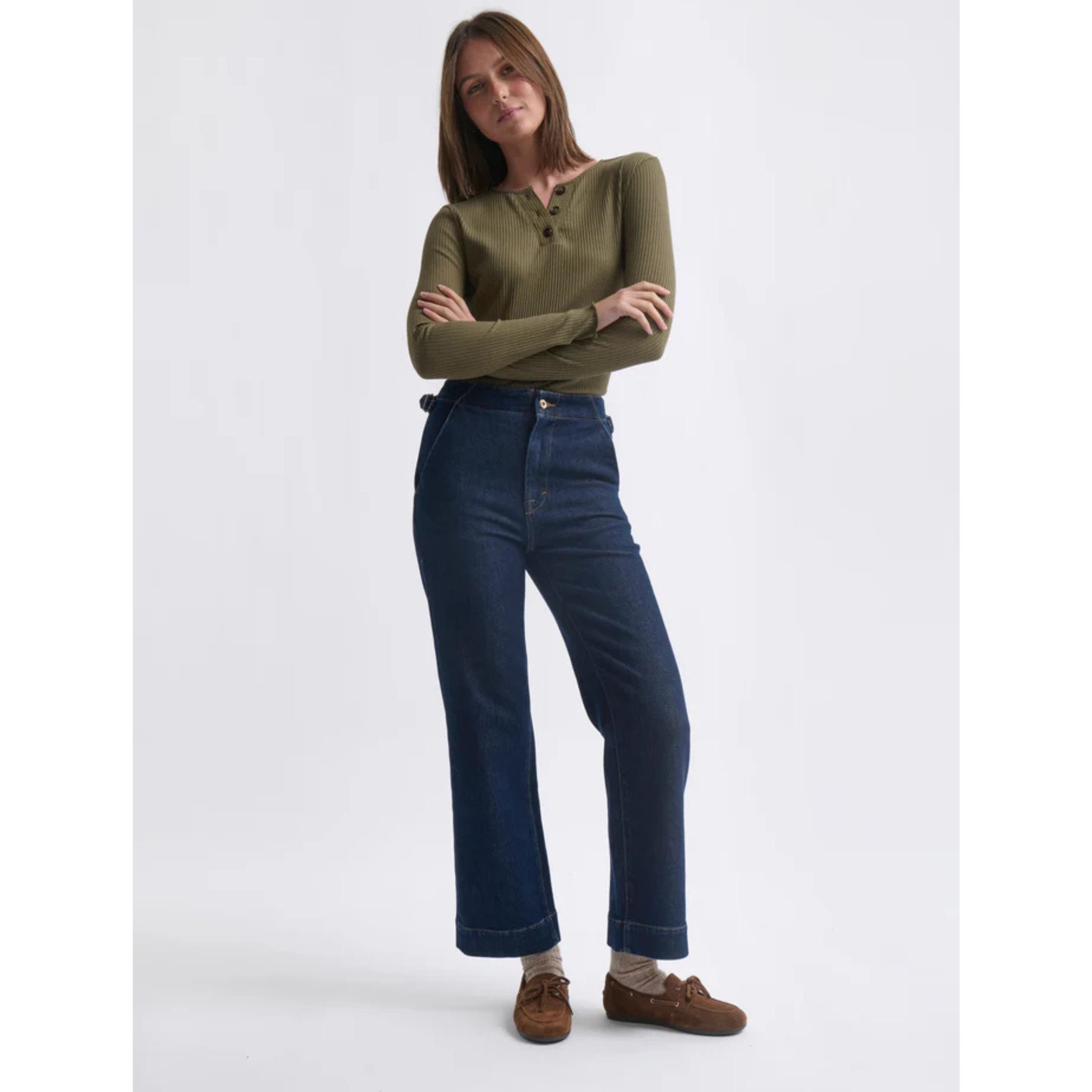 Sabrina Pant - Indigo