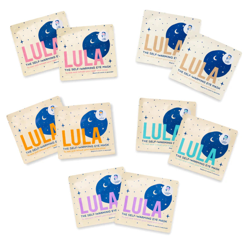 Self-Warming Eye Mask - Mixed Box Of 10 - 2 Of Each Scent