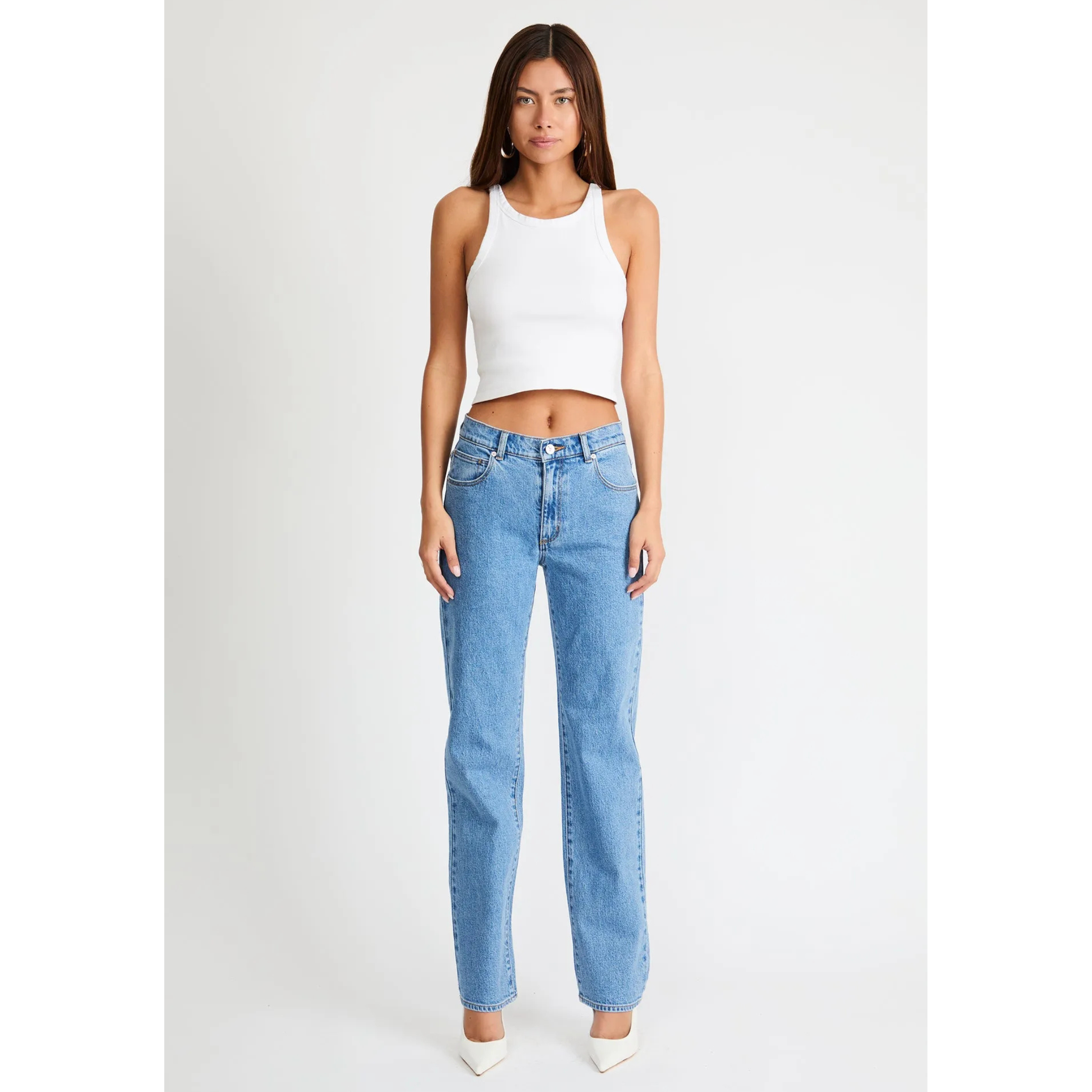 95 Mid Straight Debbie - Blue Denim