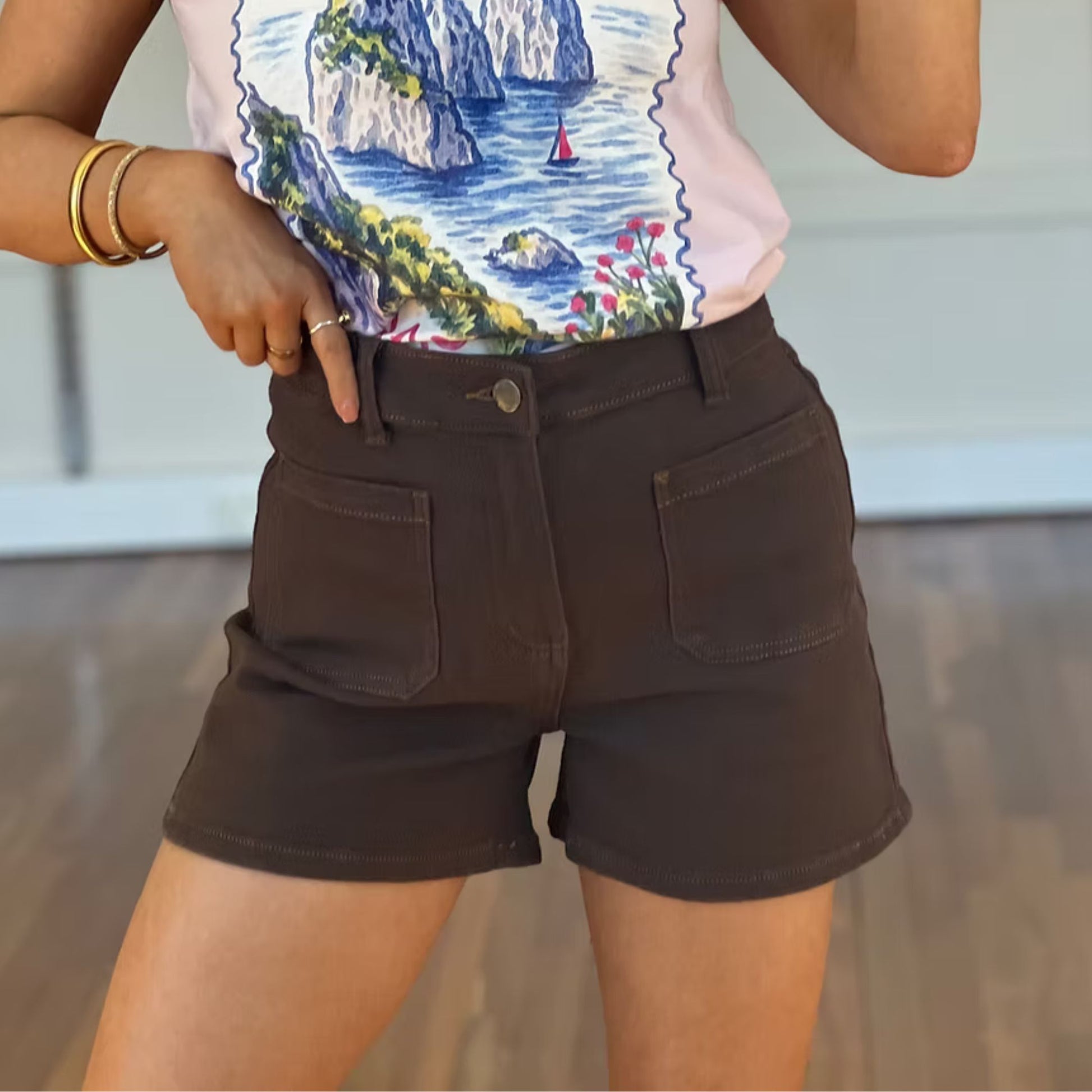That 70's Short - Chocolate