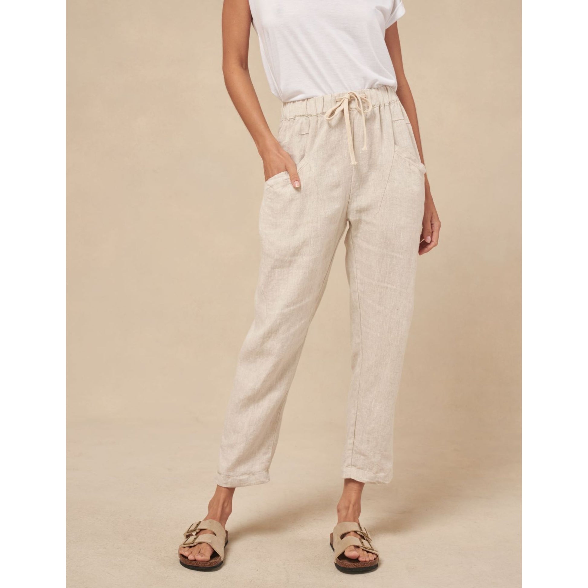 Luxe Pants - Natural