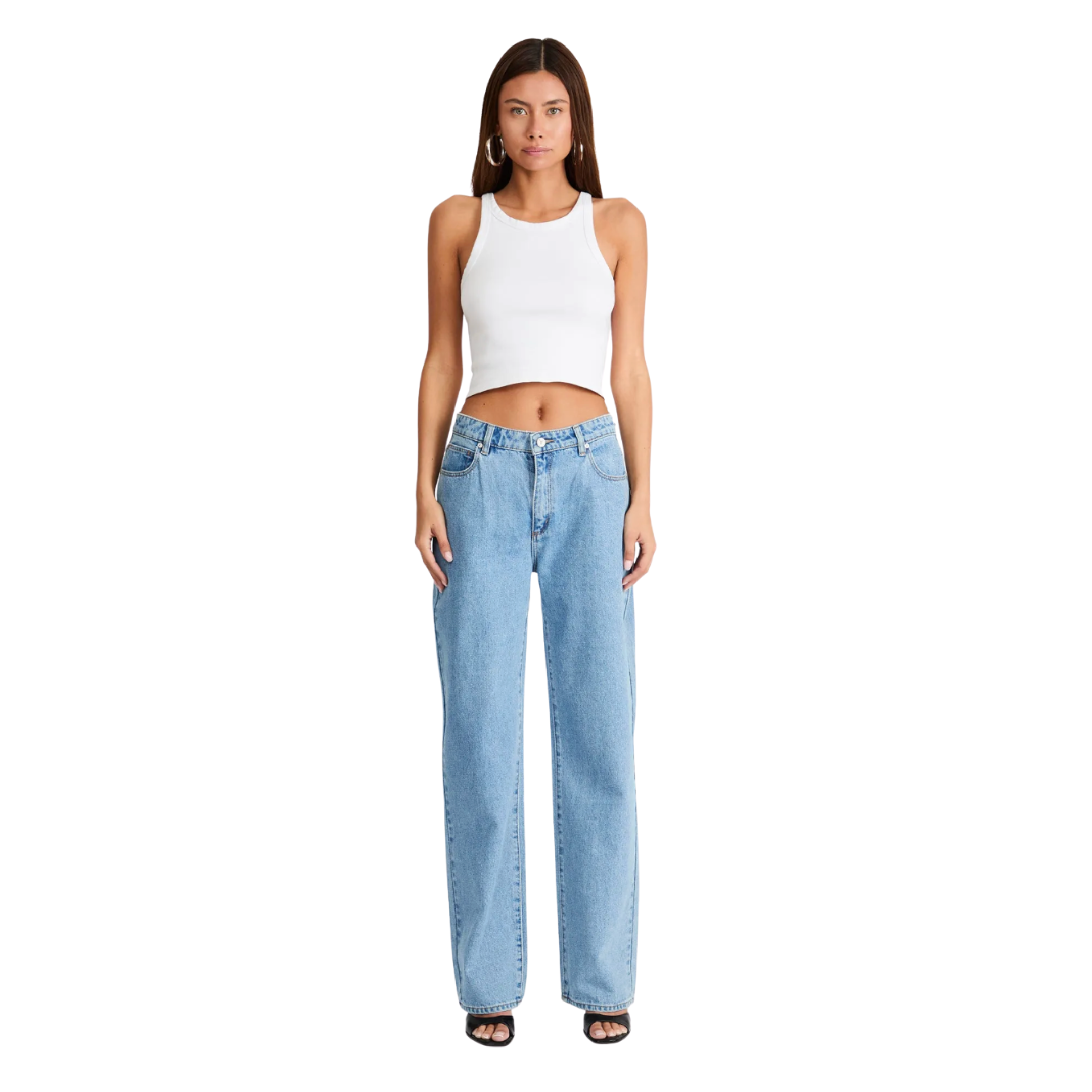 95 Baggy Gigi Jeans - Mid Blue