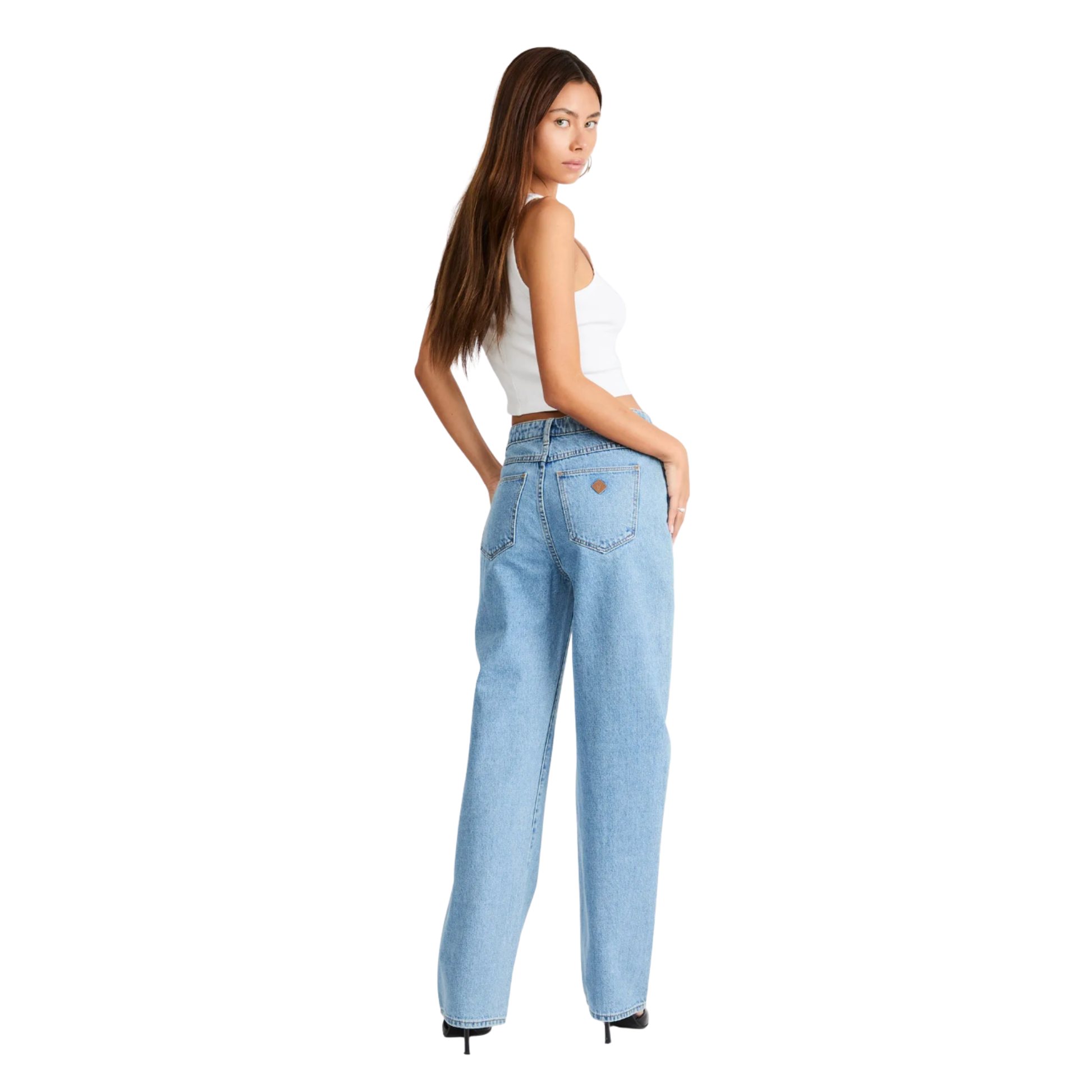 95 Baggy Gigi Jeans - Mid Blue