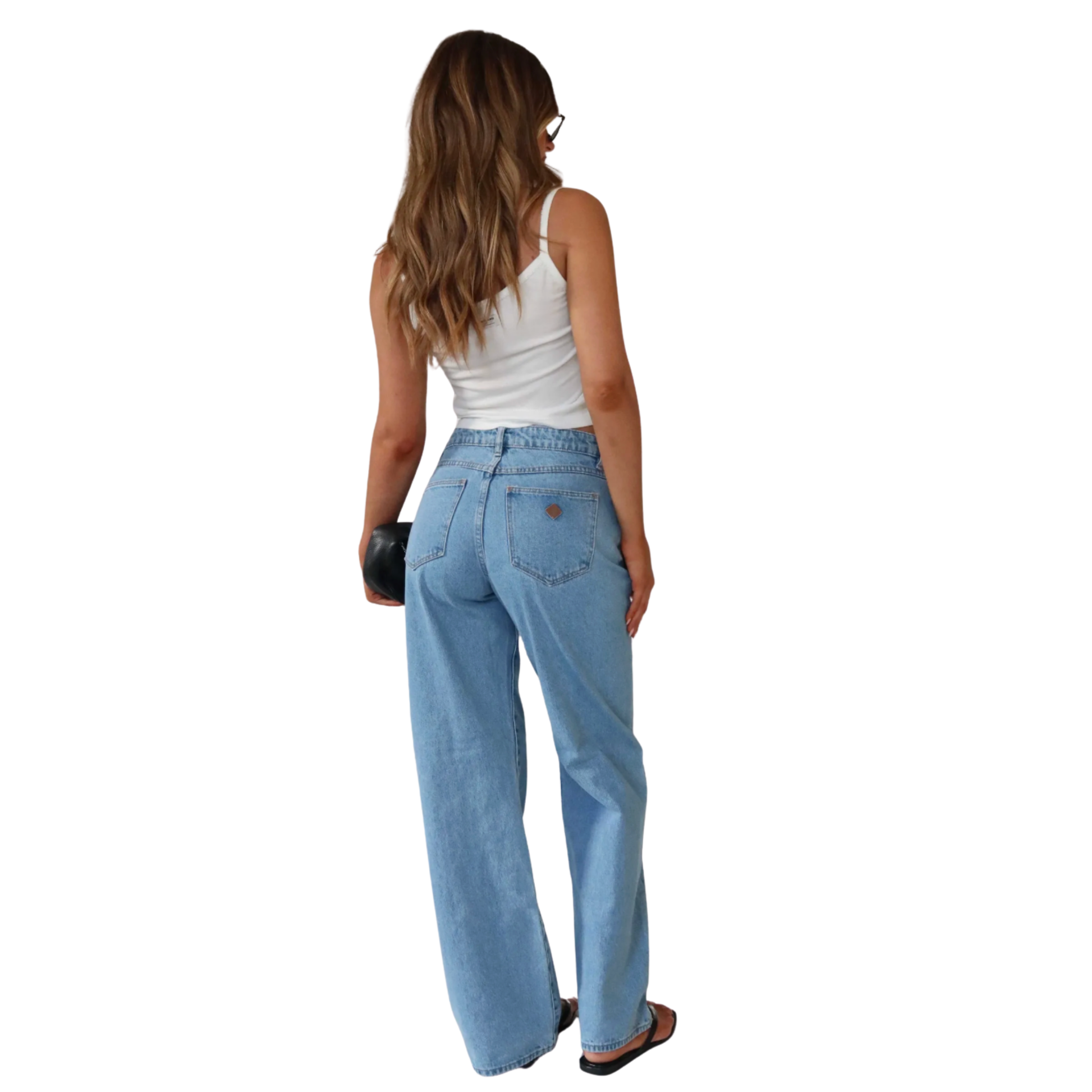 95 Baggy Gigi Jeans - Mid Blue