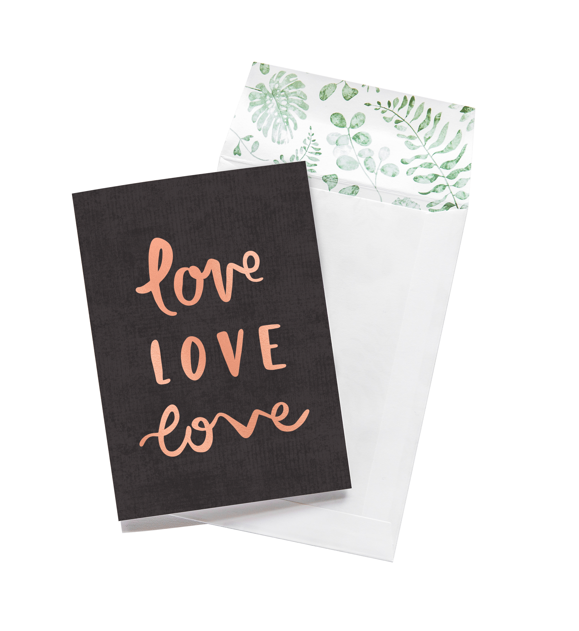 Love Love Love - Greeting Card