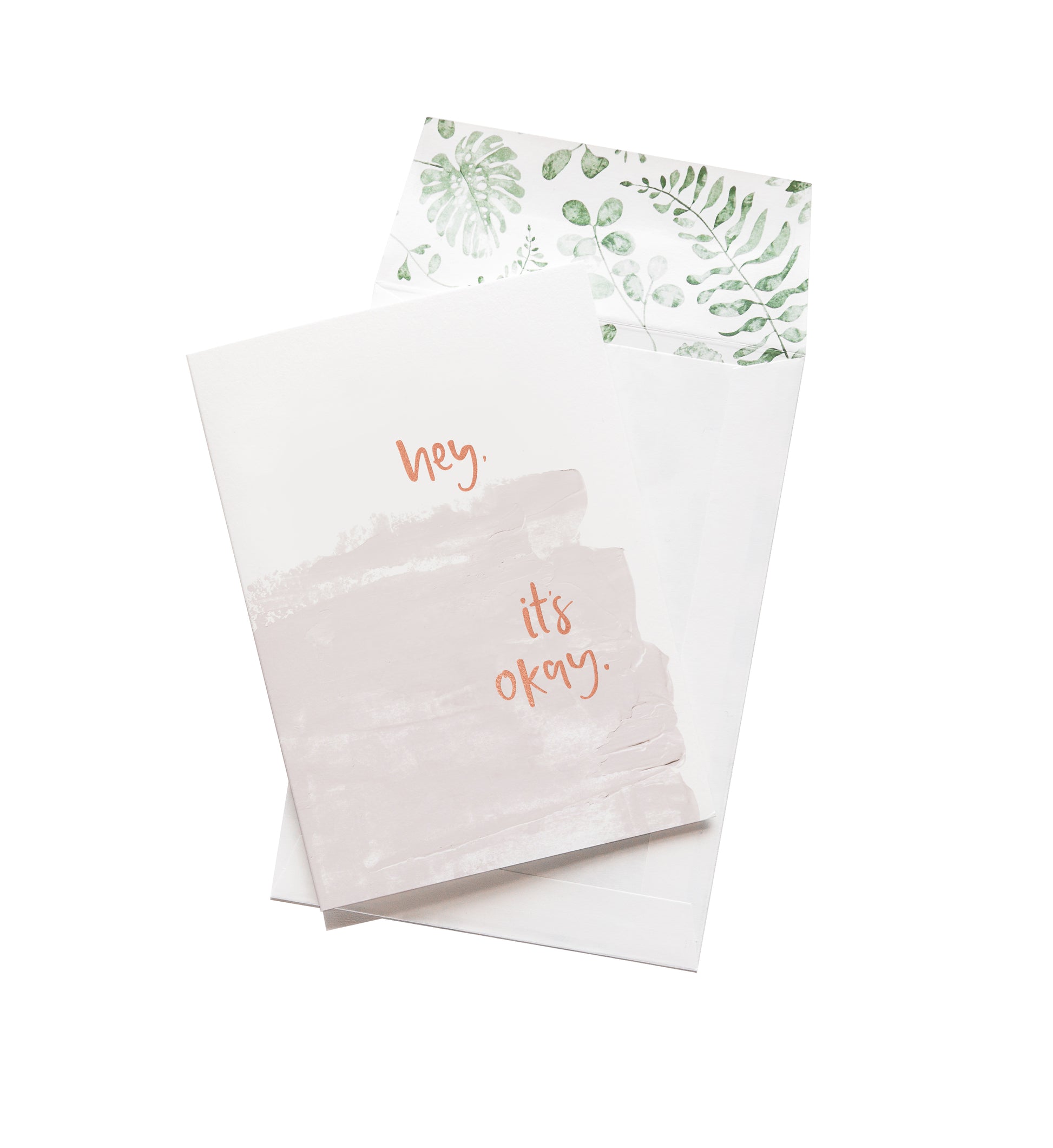 Hey, It's Okay - Greeting Card