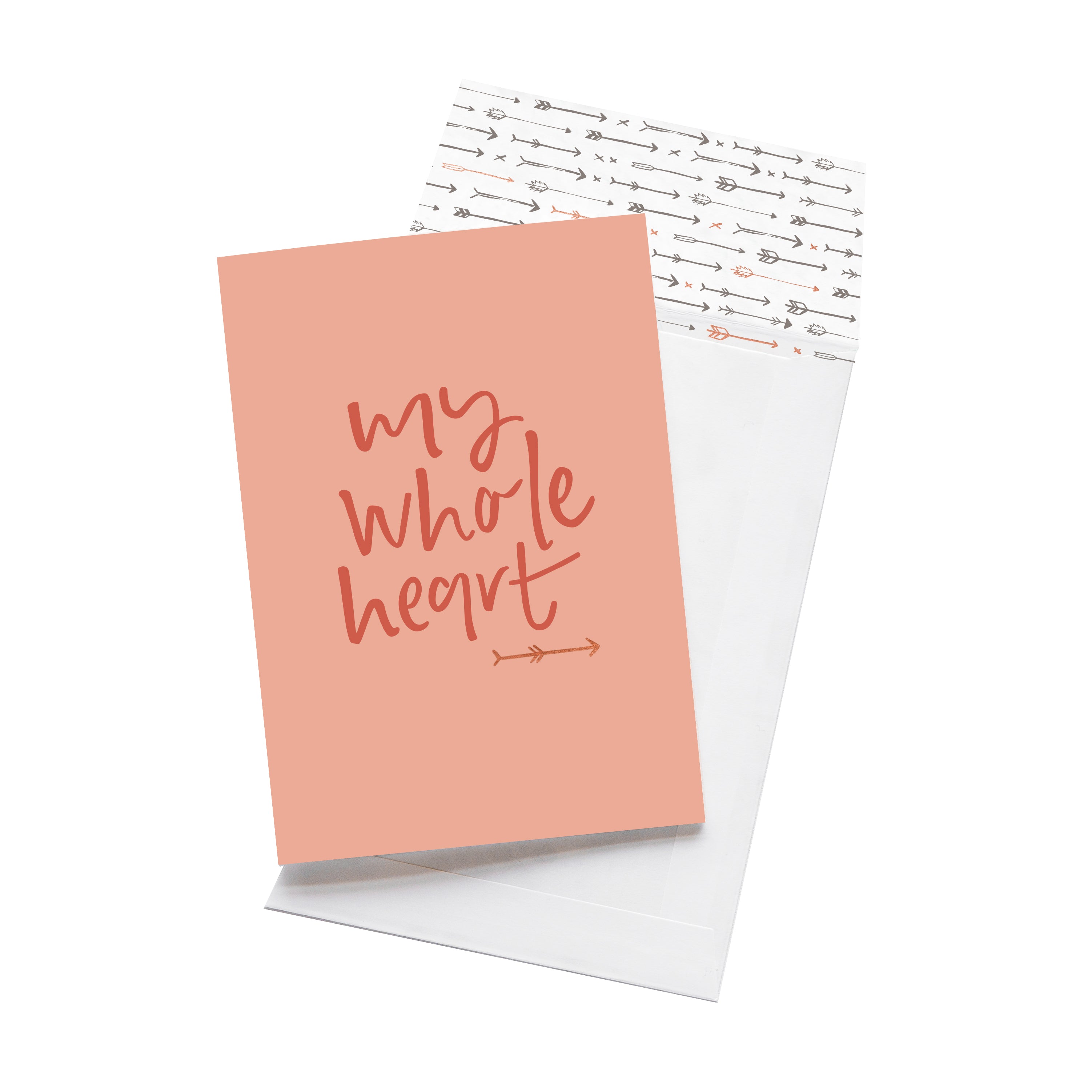 My Whole Heart - Greeting Card