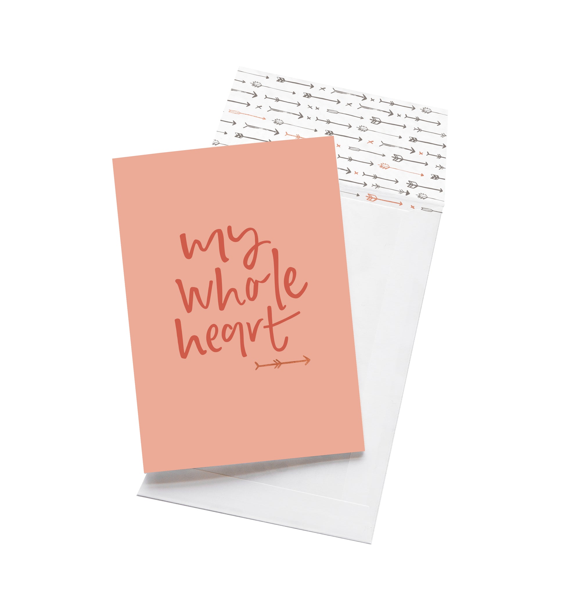 My Whole Heart - Greeting Card