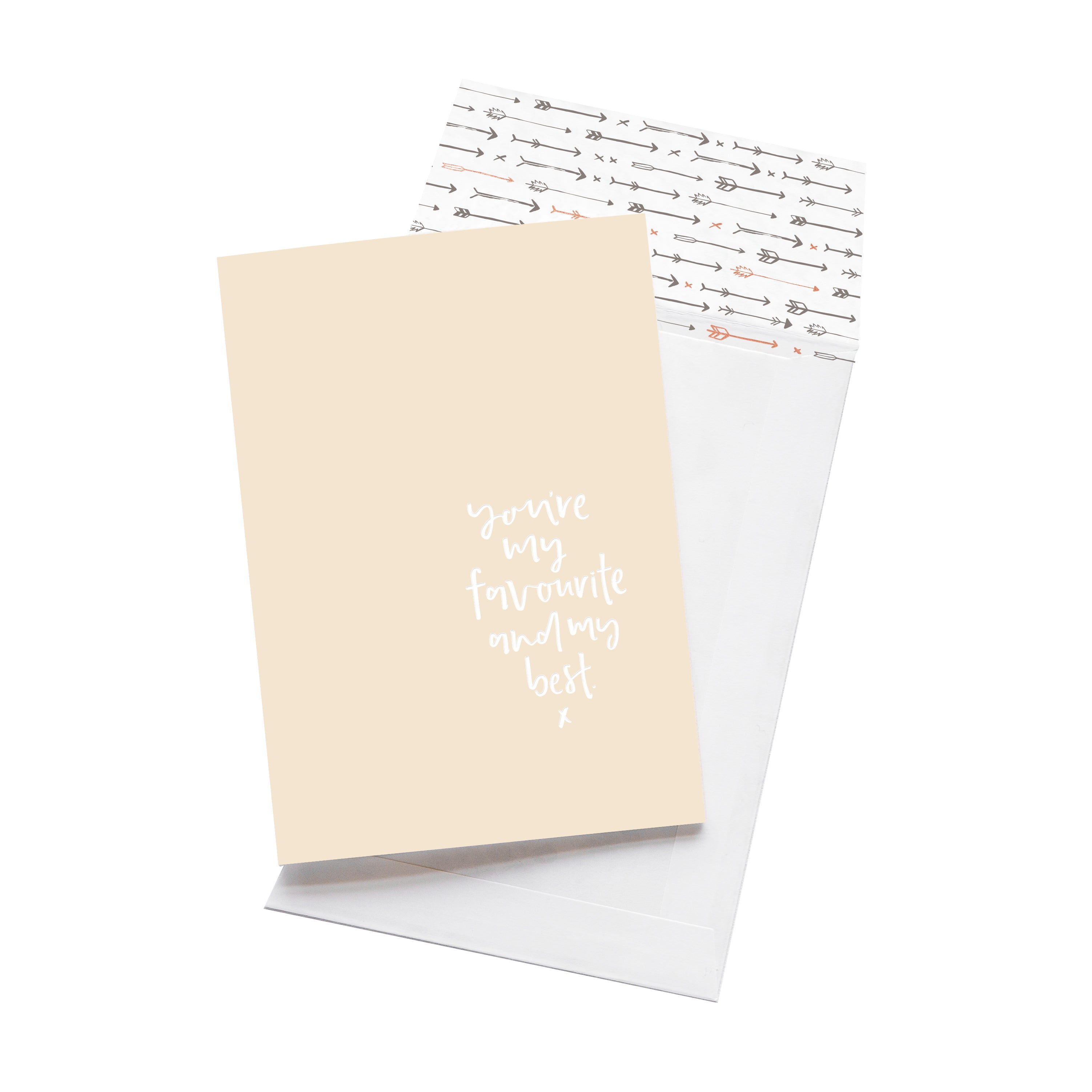 You're My Favorite - Greeting Card