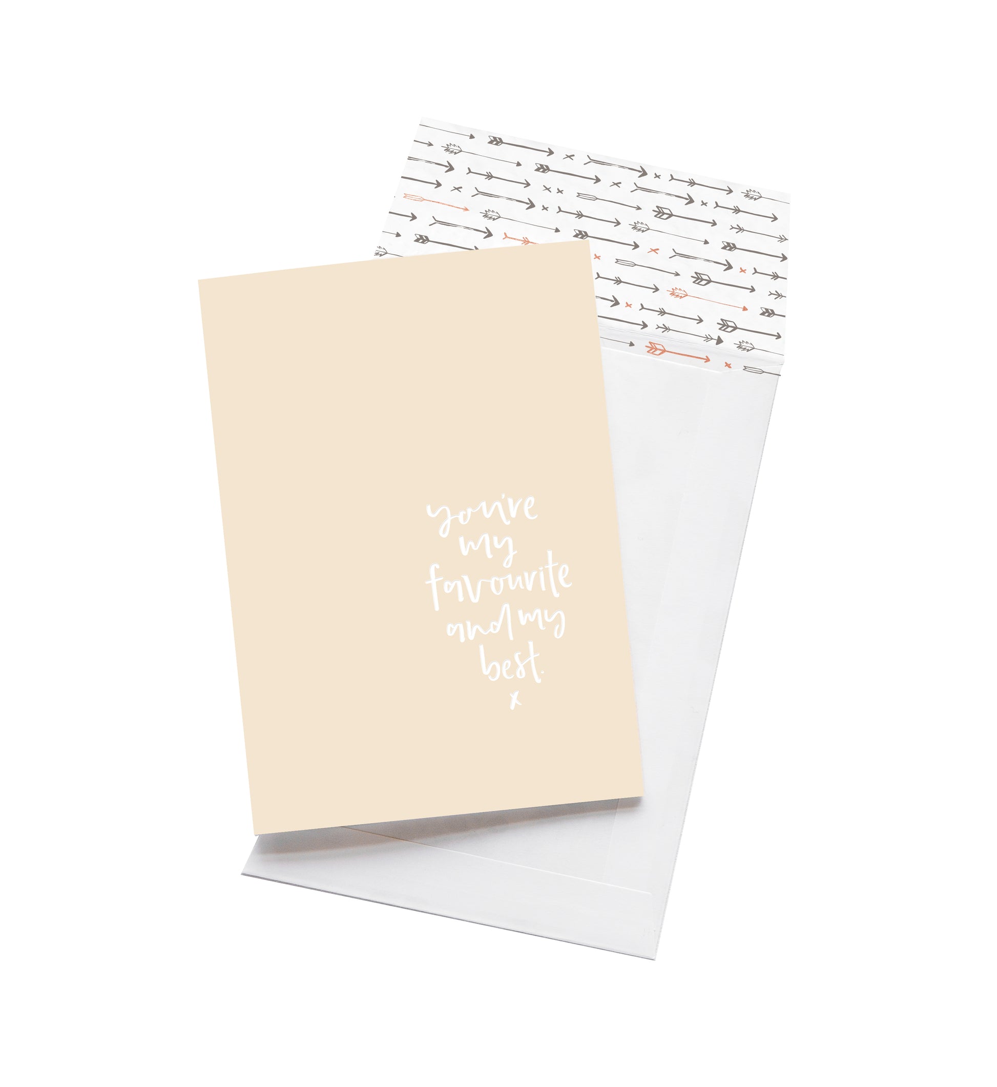 You're My Favorite - Greeting Card