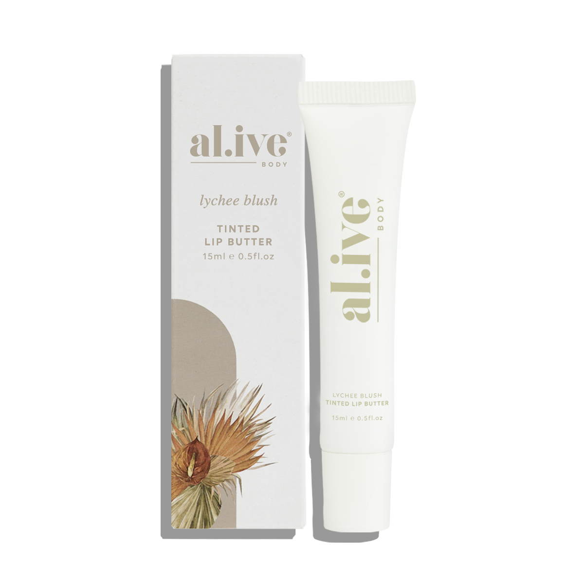 Al.ive Tinted Lip Butter - Lychee Blush
