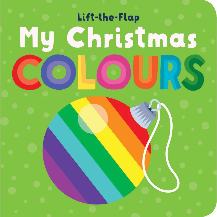 Lift-The-Flap Board Book - My Christmas Colours