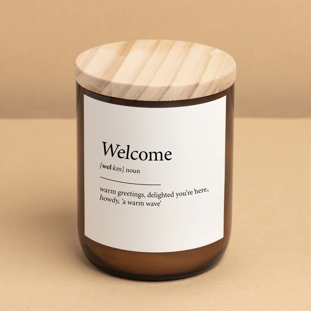 The Commonfolk Candle - Welcome