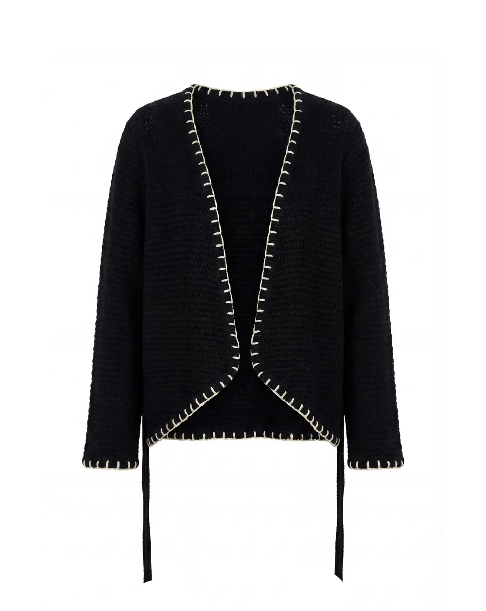 Zaty Knit Cardigan - Noir