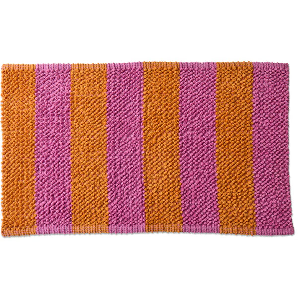 Fun Times Stripe Bath Mat