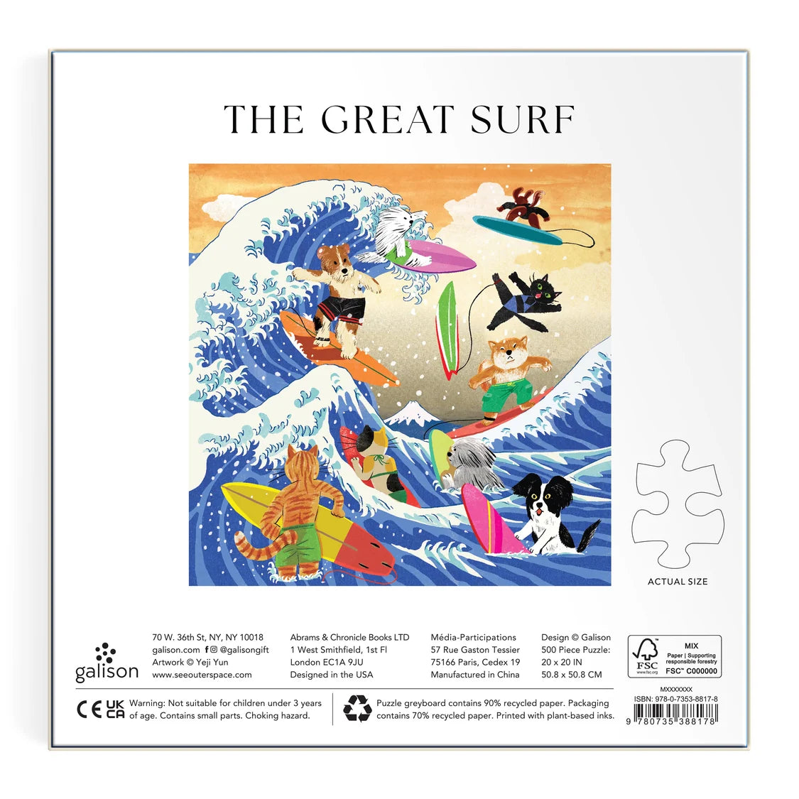 The Great Surf Puzzle 500 pc