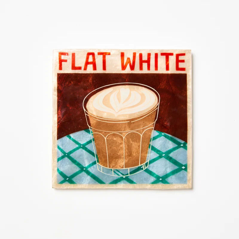 Barista Wall Art - Flat White