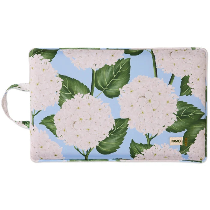 Hydrangea Blue Garden Kneeling Mat
