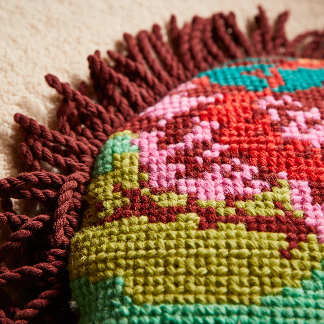 Zita Cross Stich Cushion