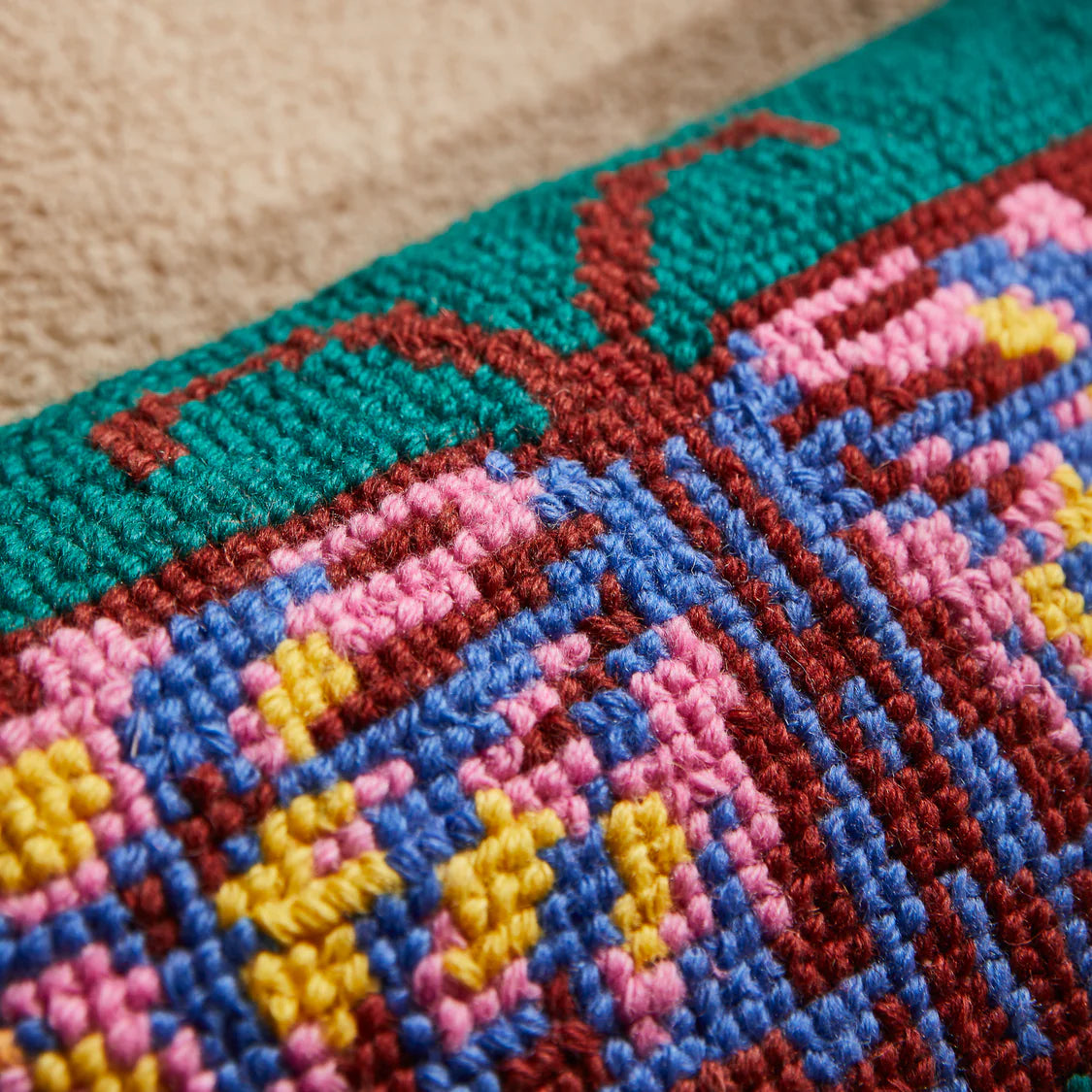 Emilia Cross Stich Cushion
