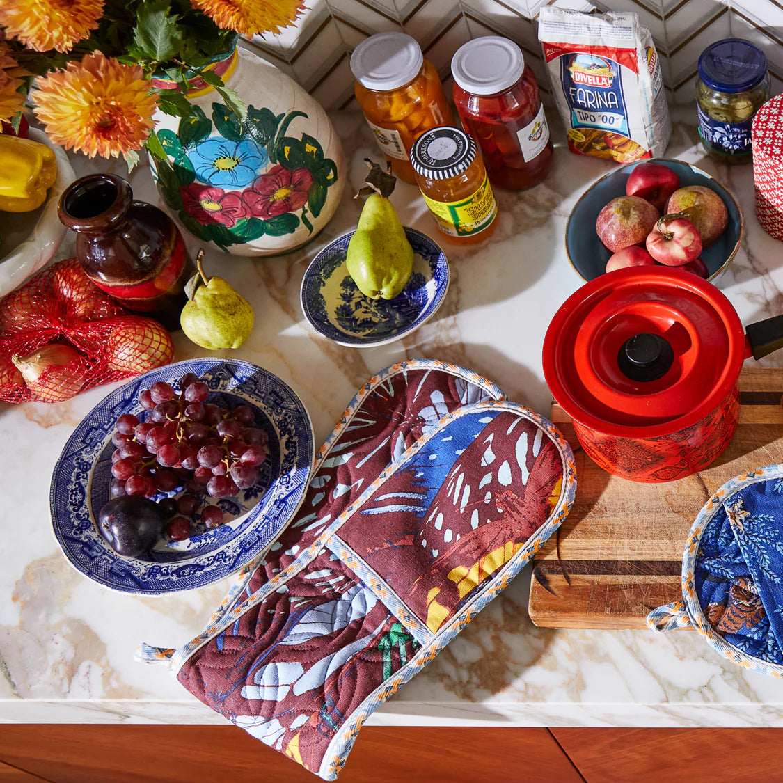 Emilia Double Oven Mitt