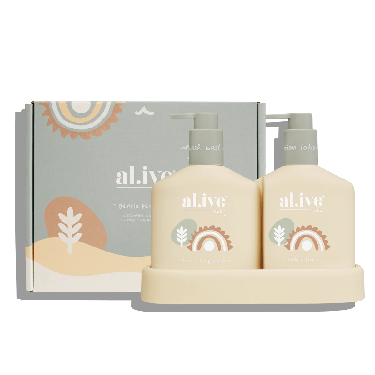 Gentle Baby Pear Hair& Body Wash and Lotion Duo