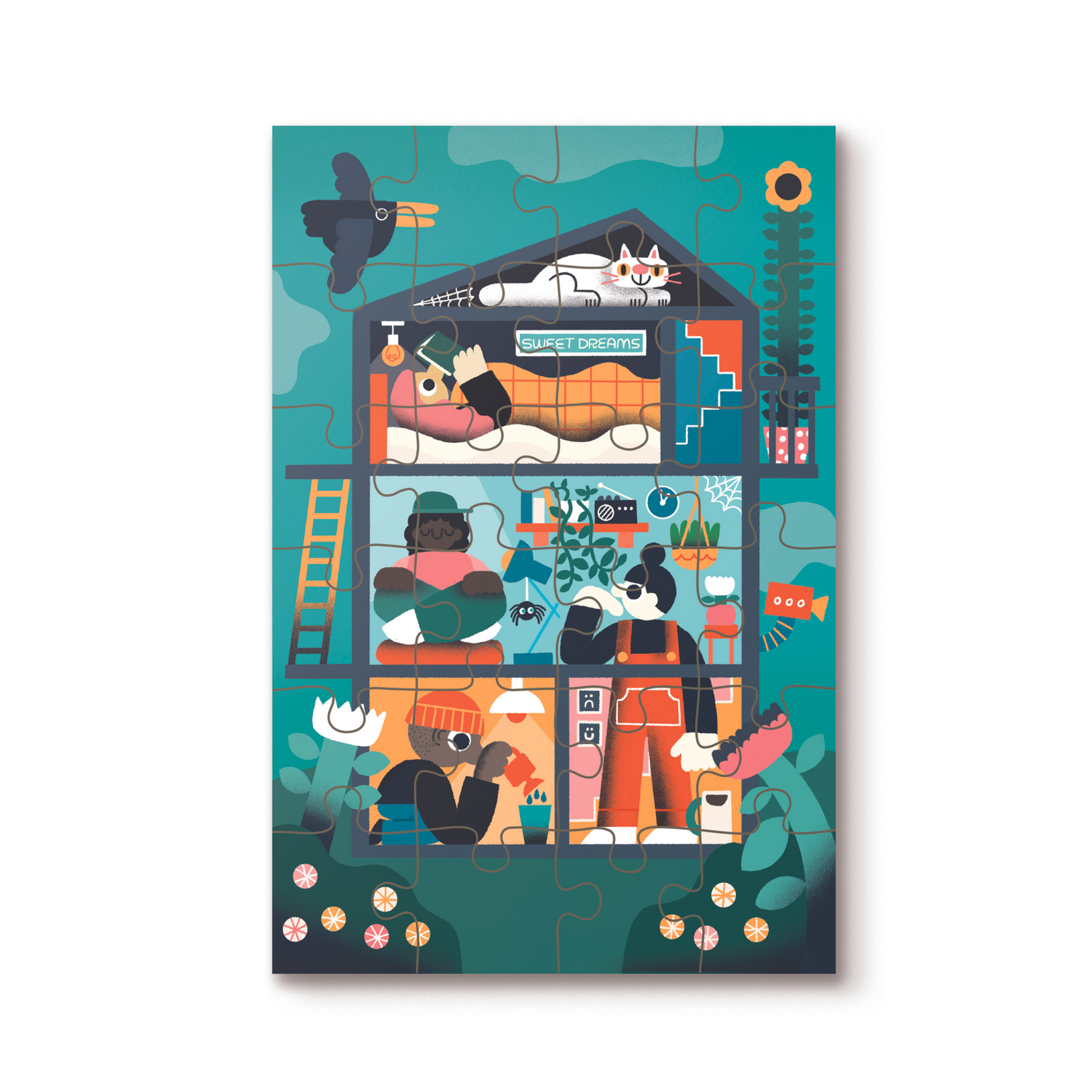 24 Piece Kids Puzzle  - Sunday Morning