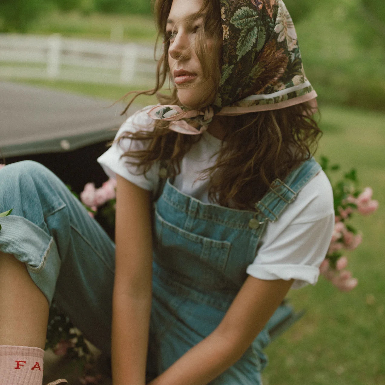 Bloom Bandana - Silk 65cm x 65cm