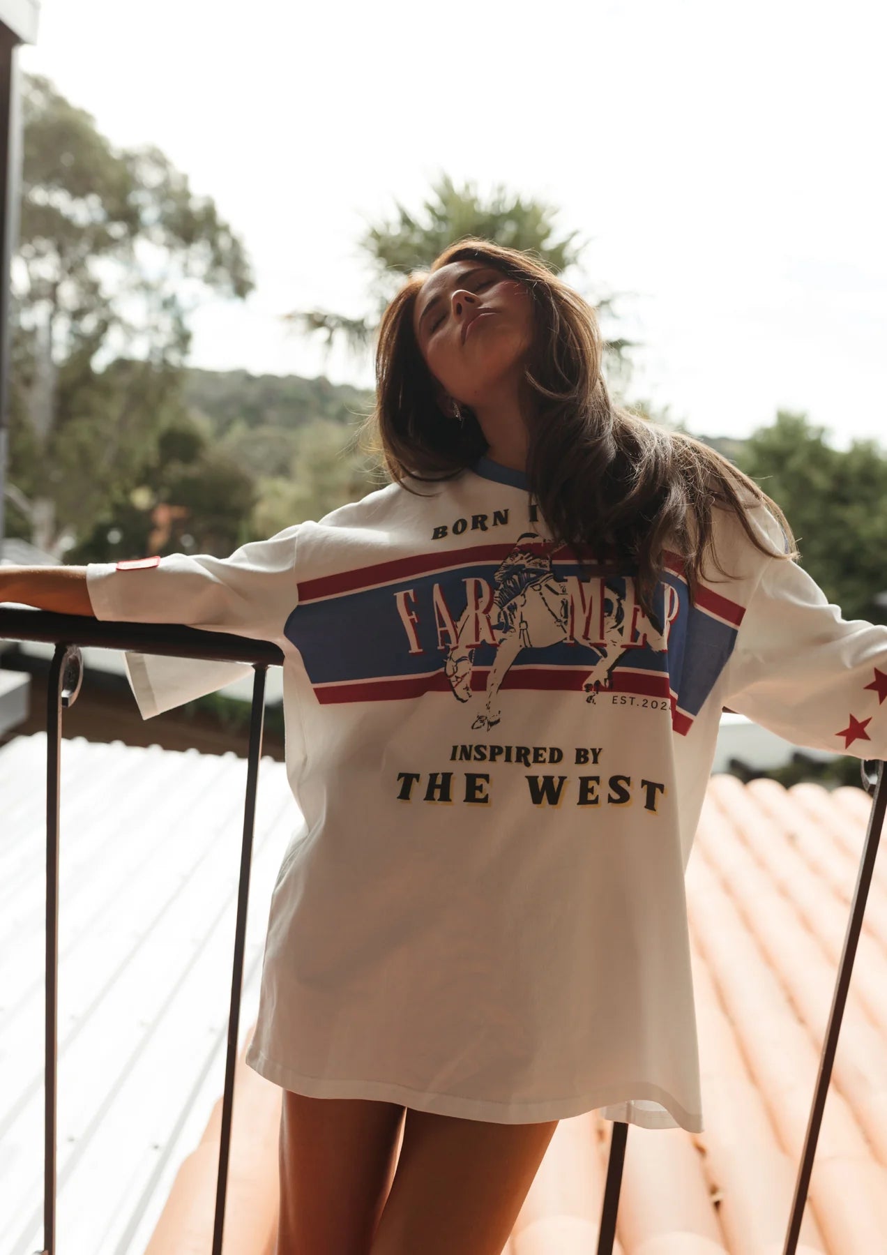 Born In Aus Oversize Vee
