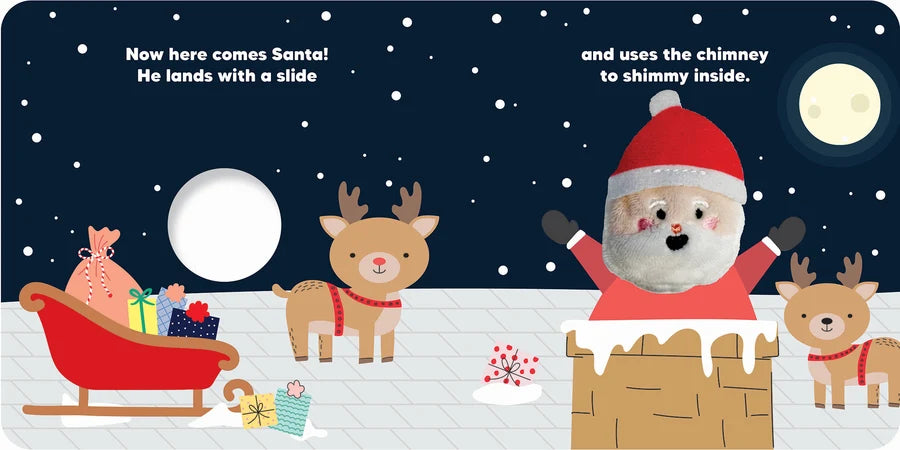 Finger Puppet Book - Here Comes Santa