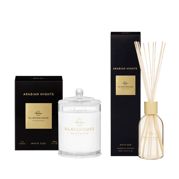 Glasshouse Arabian Nights Soy Candle 380g
