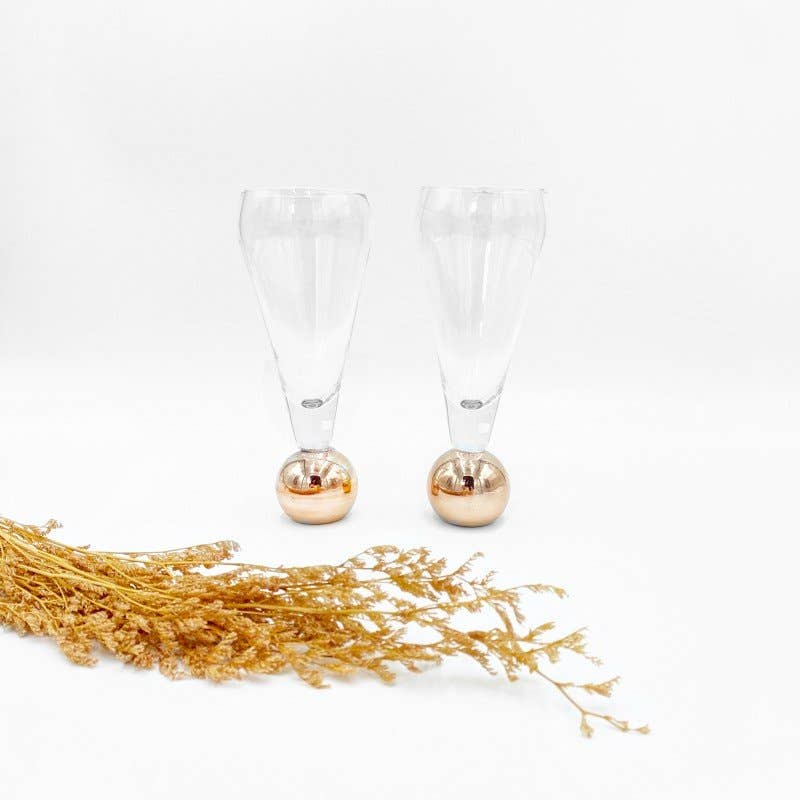 Stemless Champagne Glasses (Set of 2)