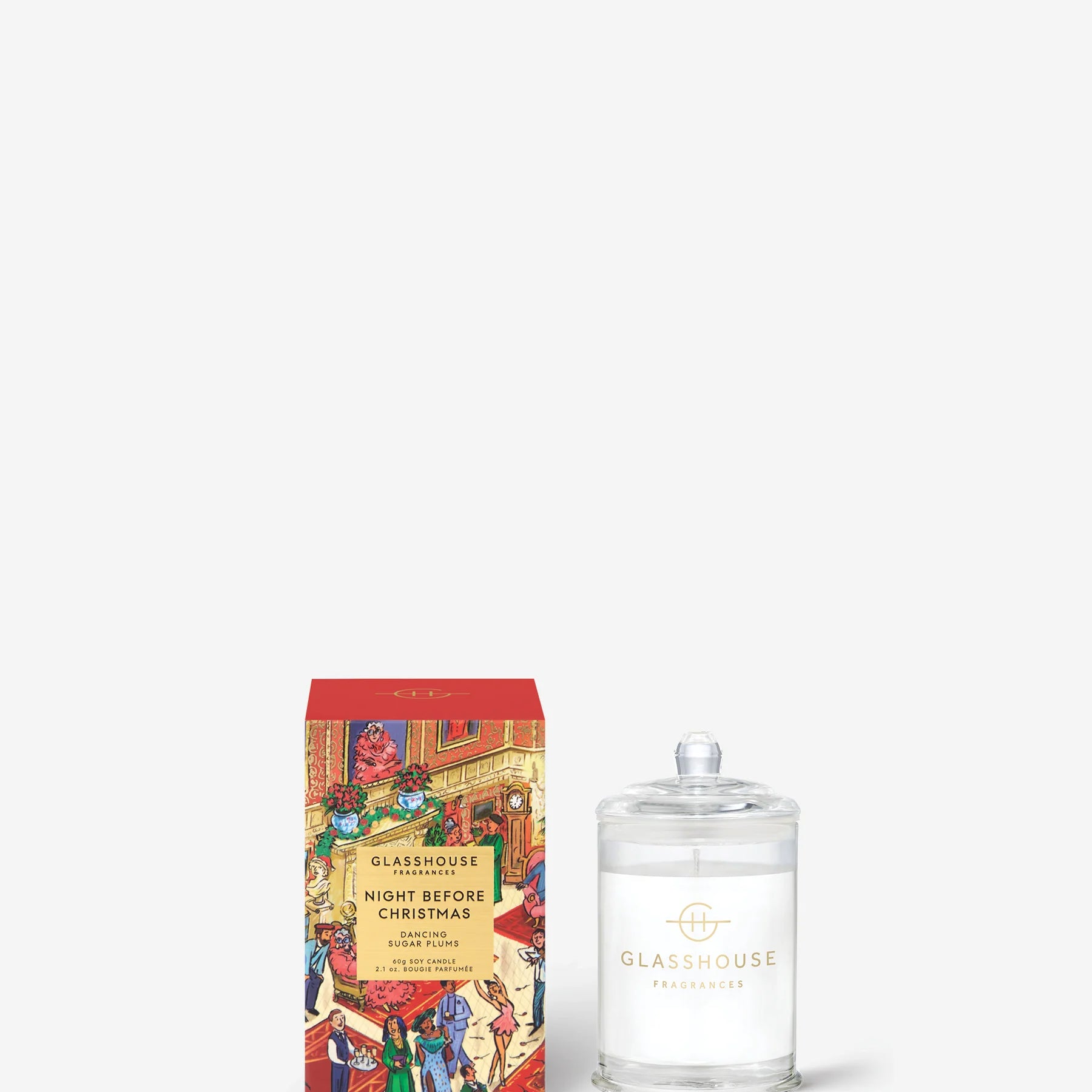 Glasshouse - 60gm Candle - Night Before Christmas