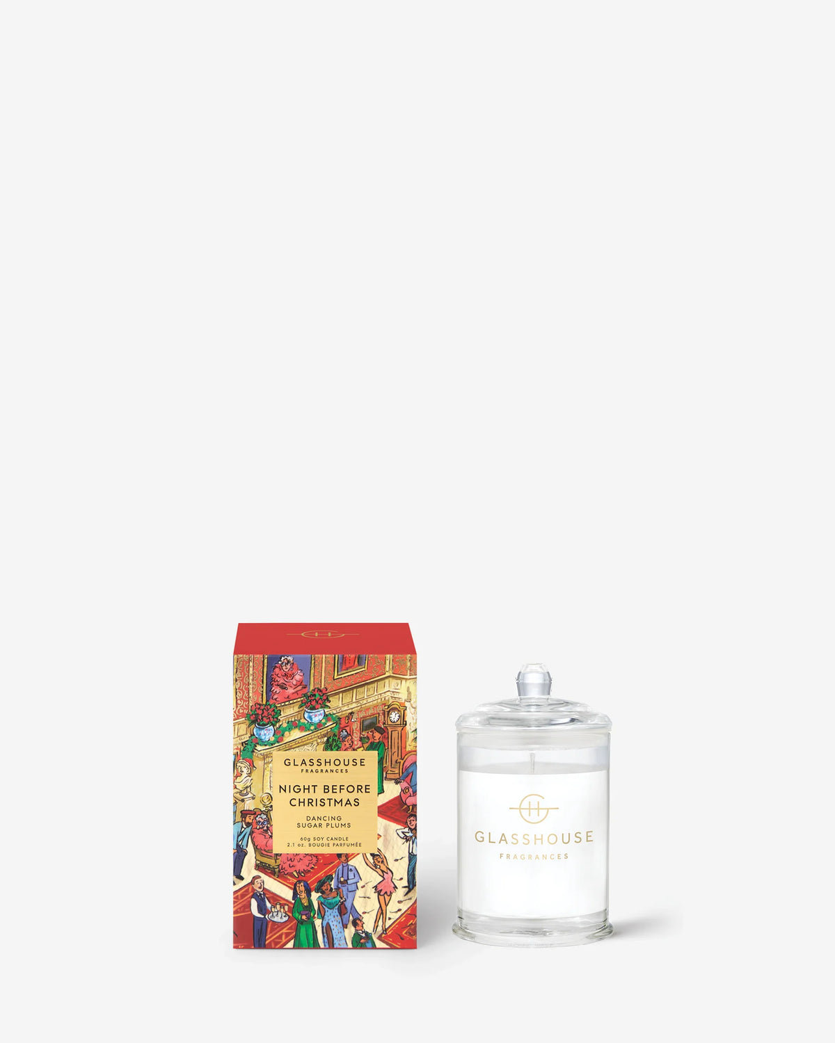 Glasshouse - 60gm Candle - Night Before Christmas