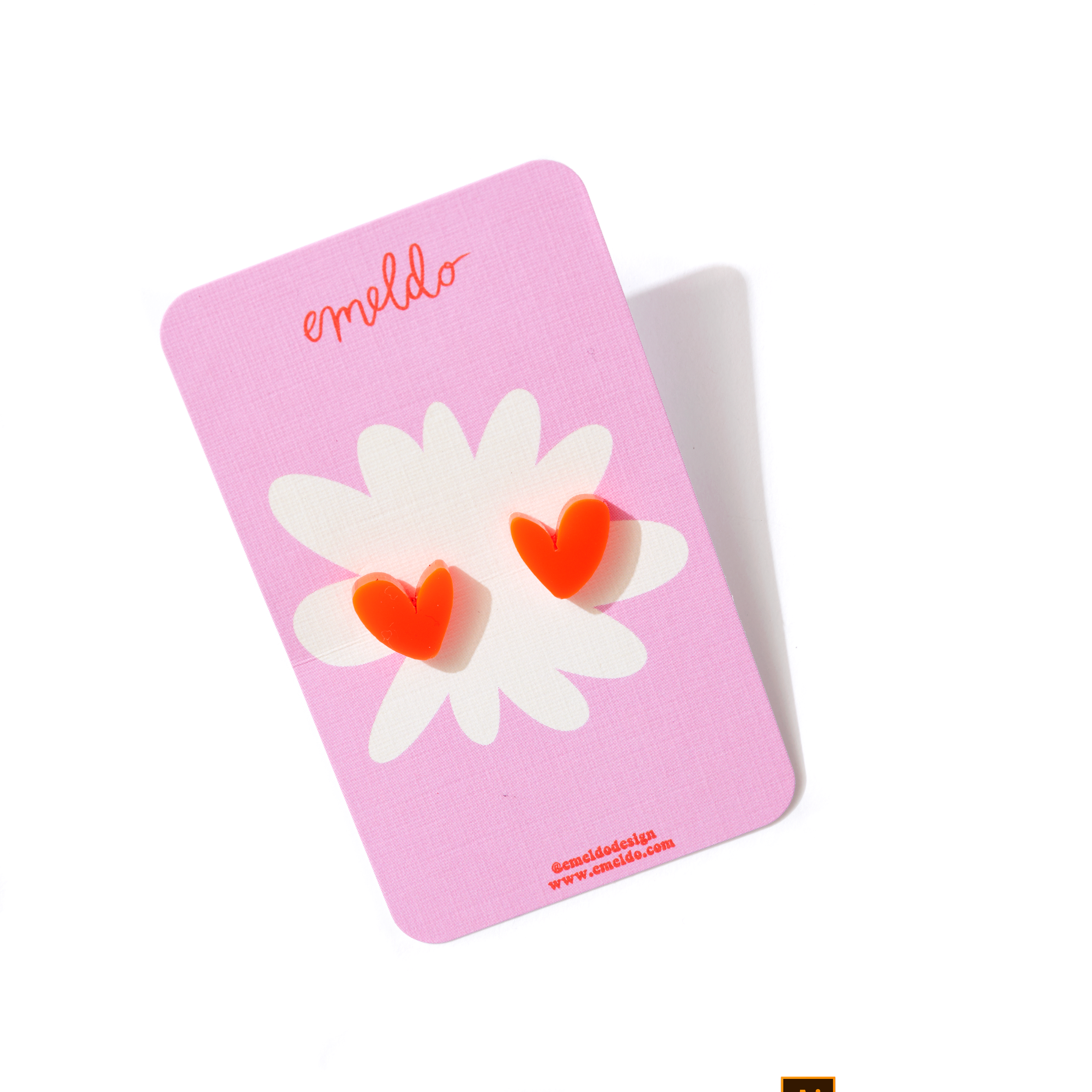 Heart Studs