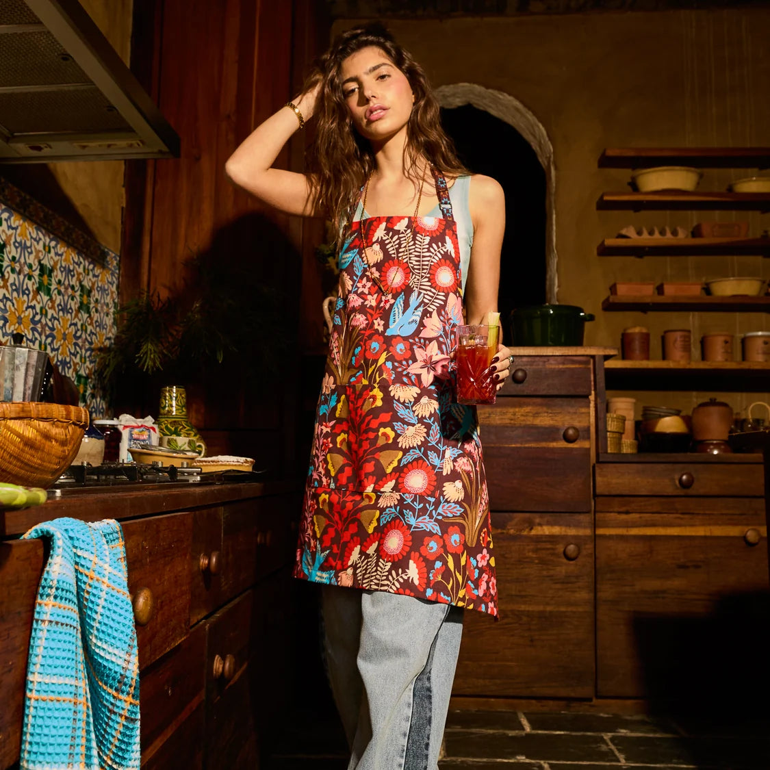 Sloane Cotton Apron