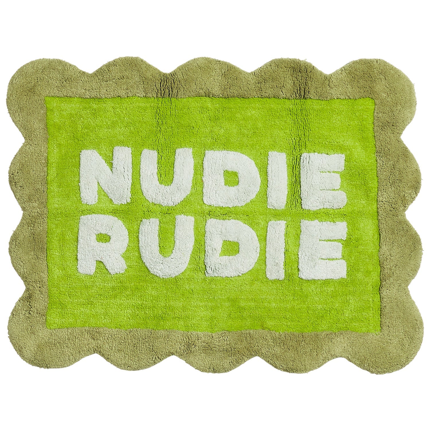 Romy Nudie Bath Mat - Cactus Green