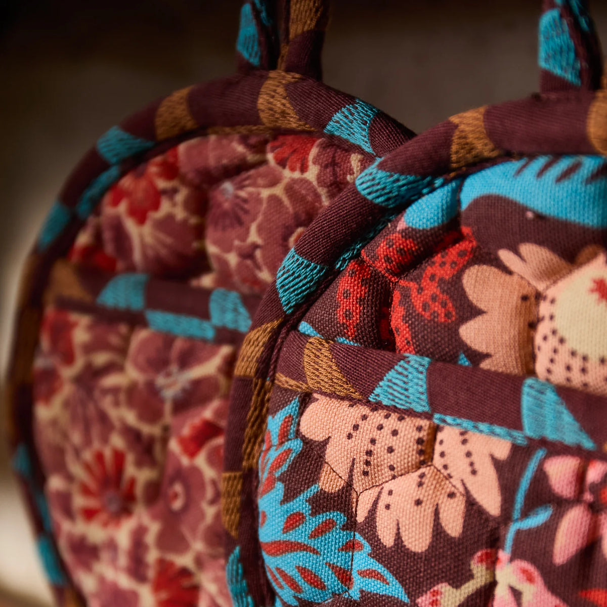 Magnolia Pot Holders - Set of 2