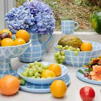 Blue Bird Tartan - Salad Bowl