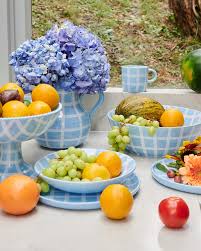 Blue Bird Tartan - Salad Bowl