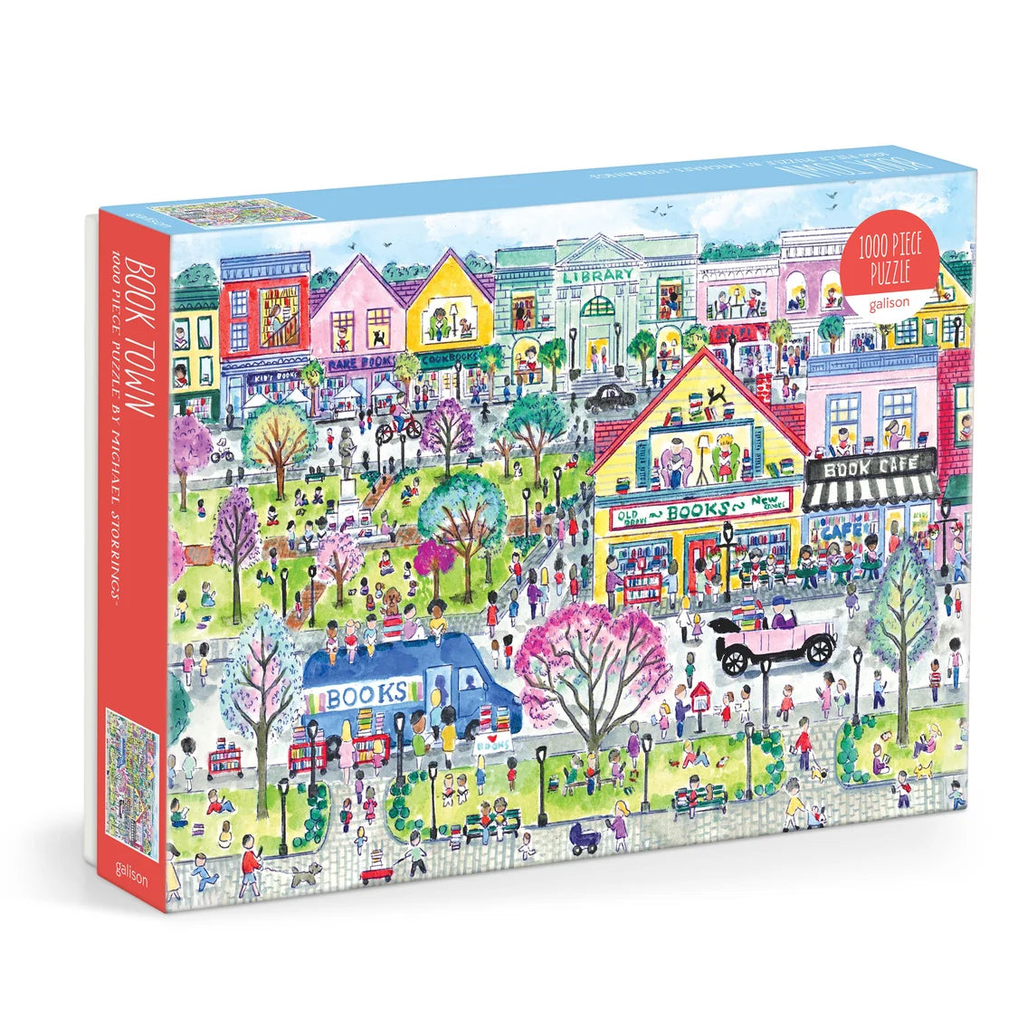 Storrings Book Town Puzzle - 1000pc