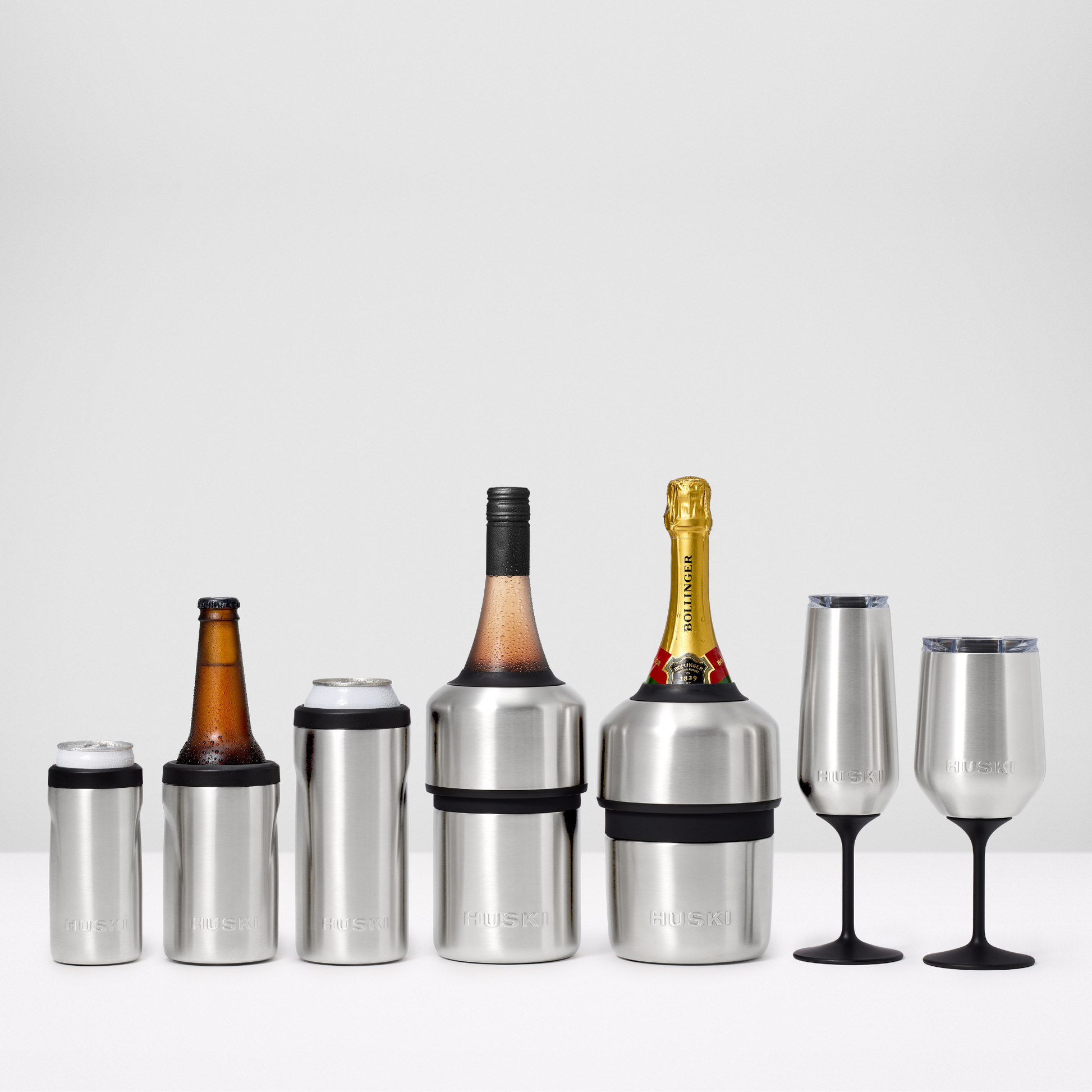 Huski Champagne Cooler - Black