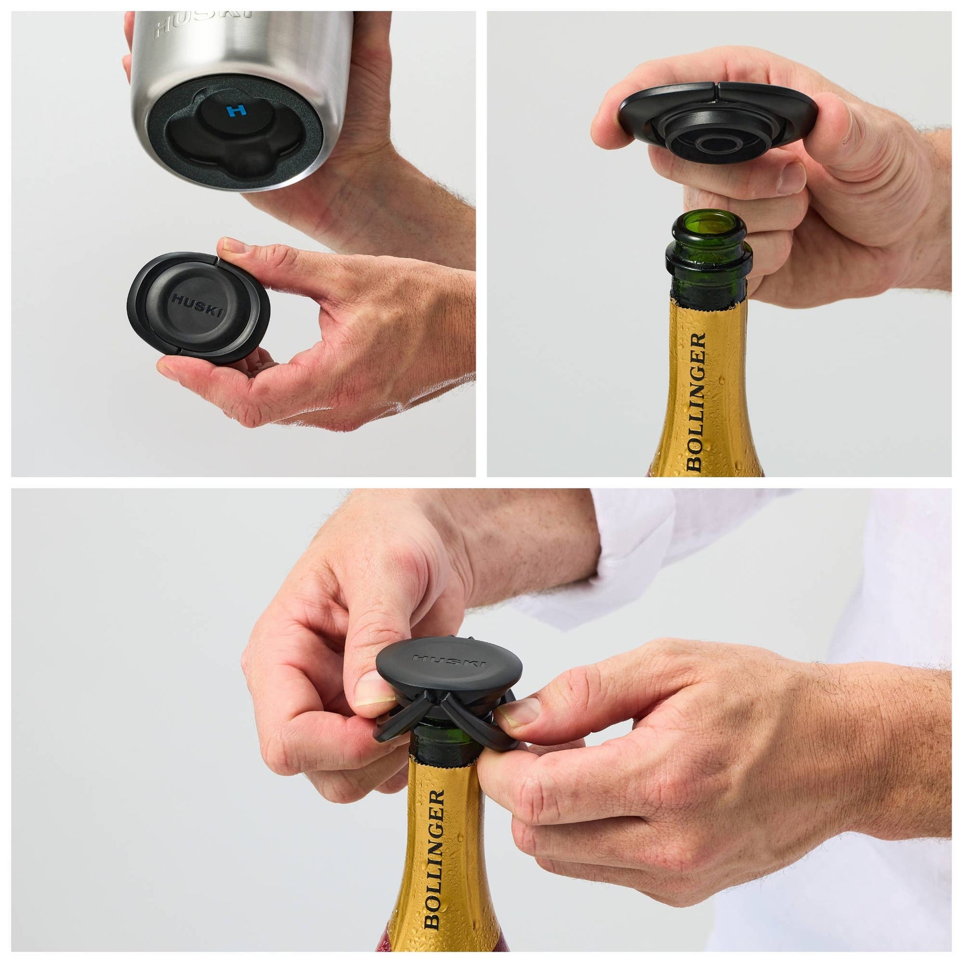 Huski Champagne Cooler - Black