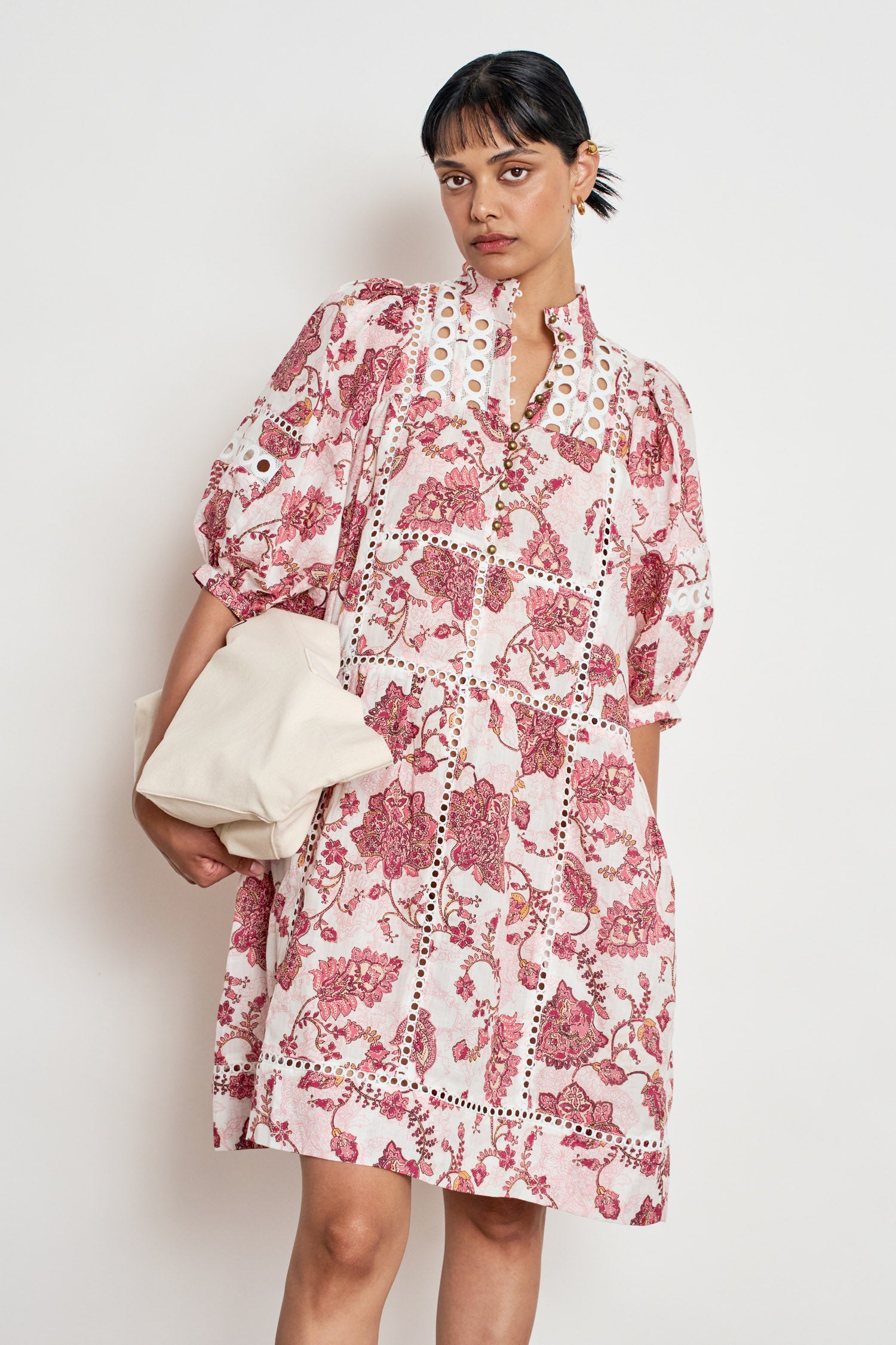 Capture Dress - Rose Paisley