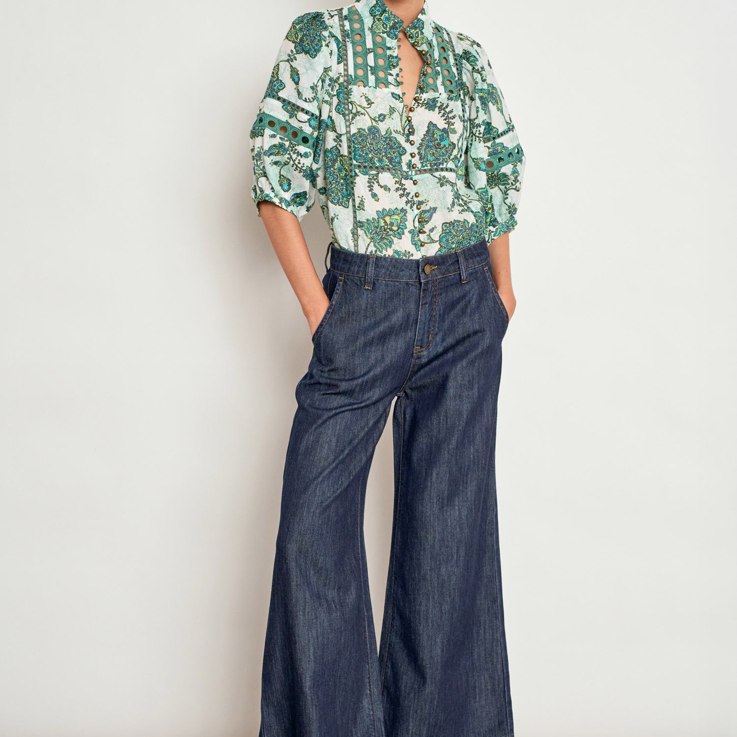 Extend Top - Garden Paisley